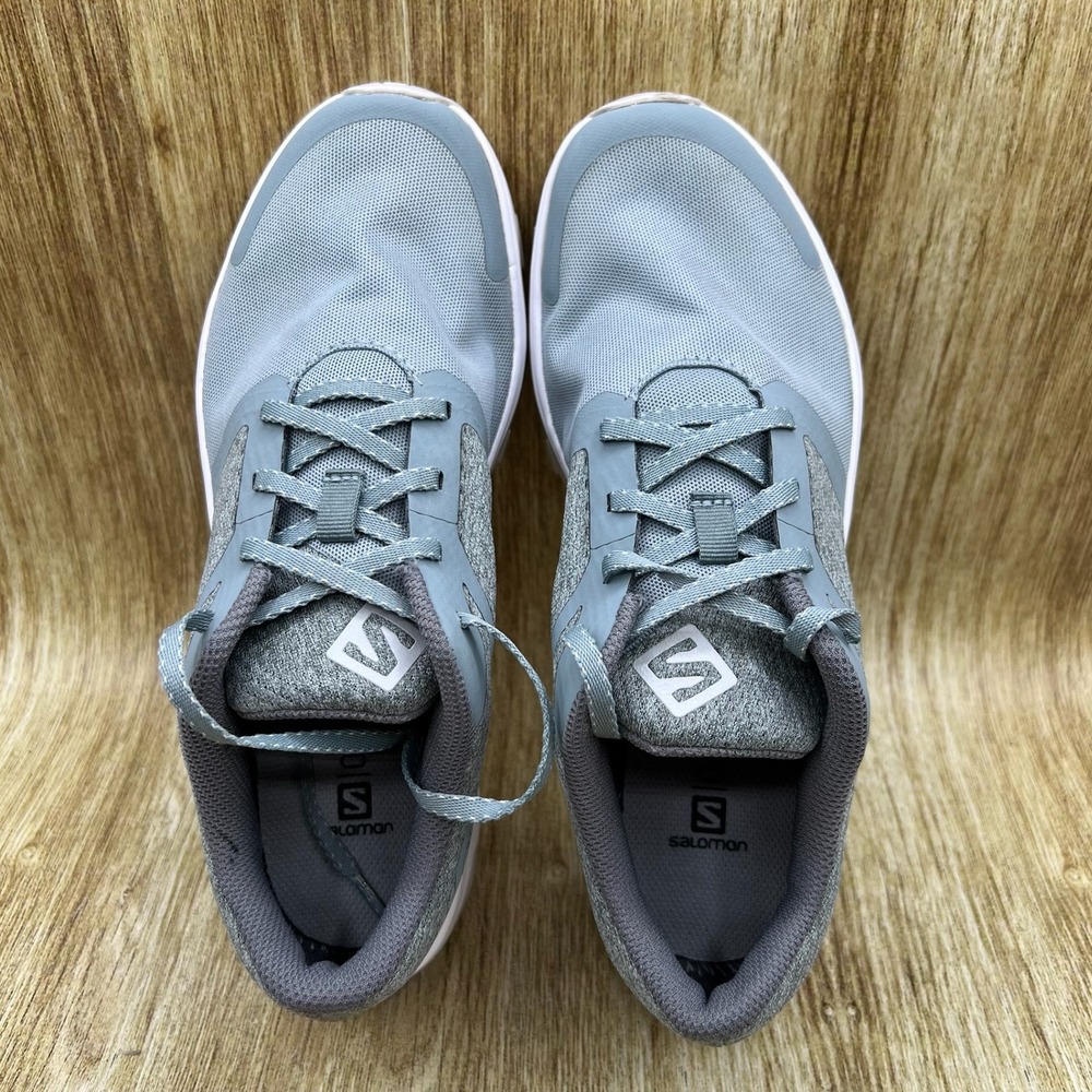Salomon Outbound Hiking Shoes Women's Size 8 Gray Blue Low Top Sneakers 407912 - Picture 6 of 10
